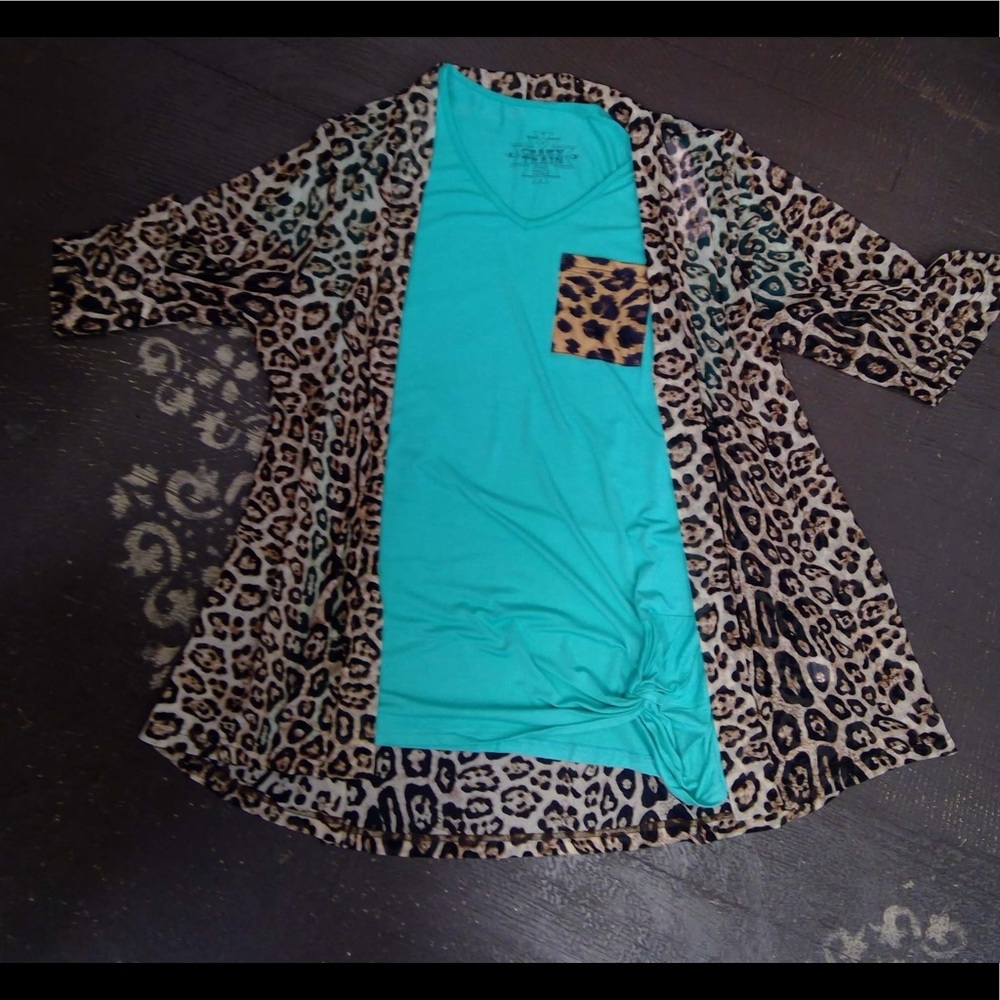 Leopard kimono